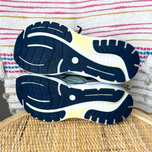 Brooks Glycerin GTS 20 Light Blue Peacoat Nightlife Road-Running Sneakers Size 9 - Picture 8 of 8